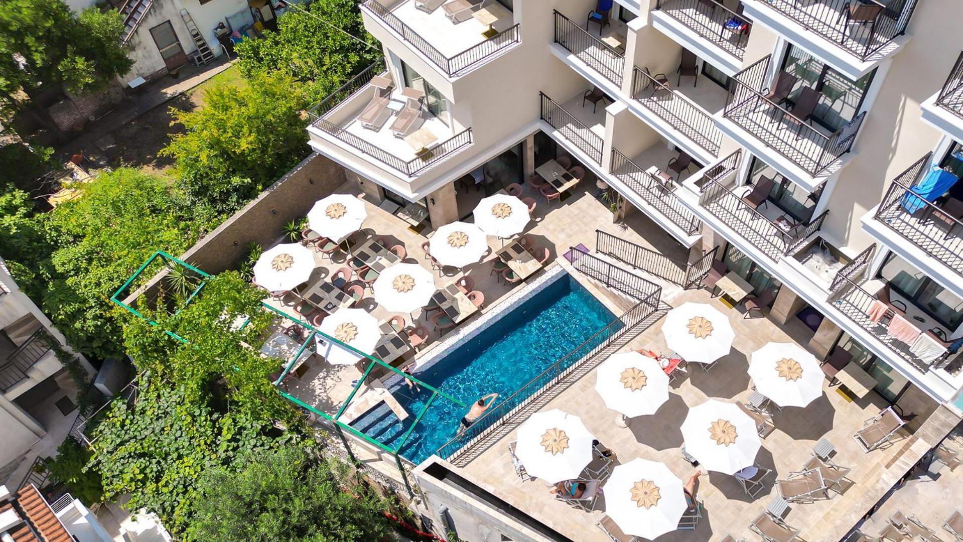 Hotel Pima Budva Bagian luar foto